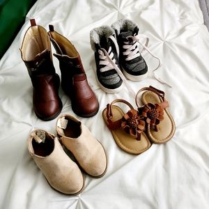 Toddler girls size 5 shoes BUNDLE